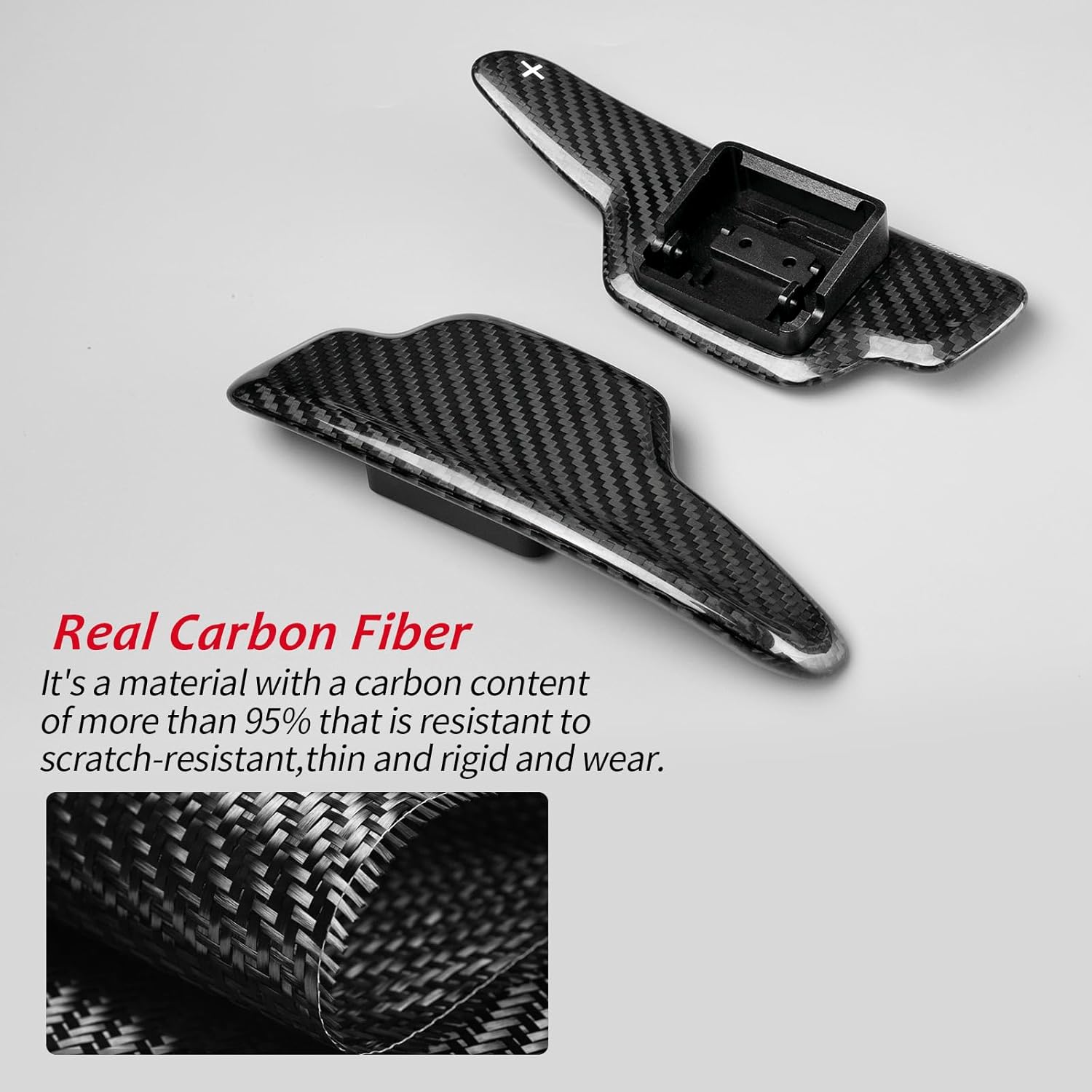 T-carbon Replacement Paddle Shifter Compatible with Corvette C8 Z51 Z06 2020-2025