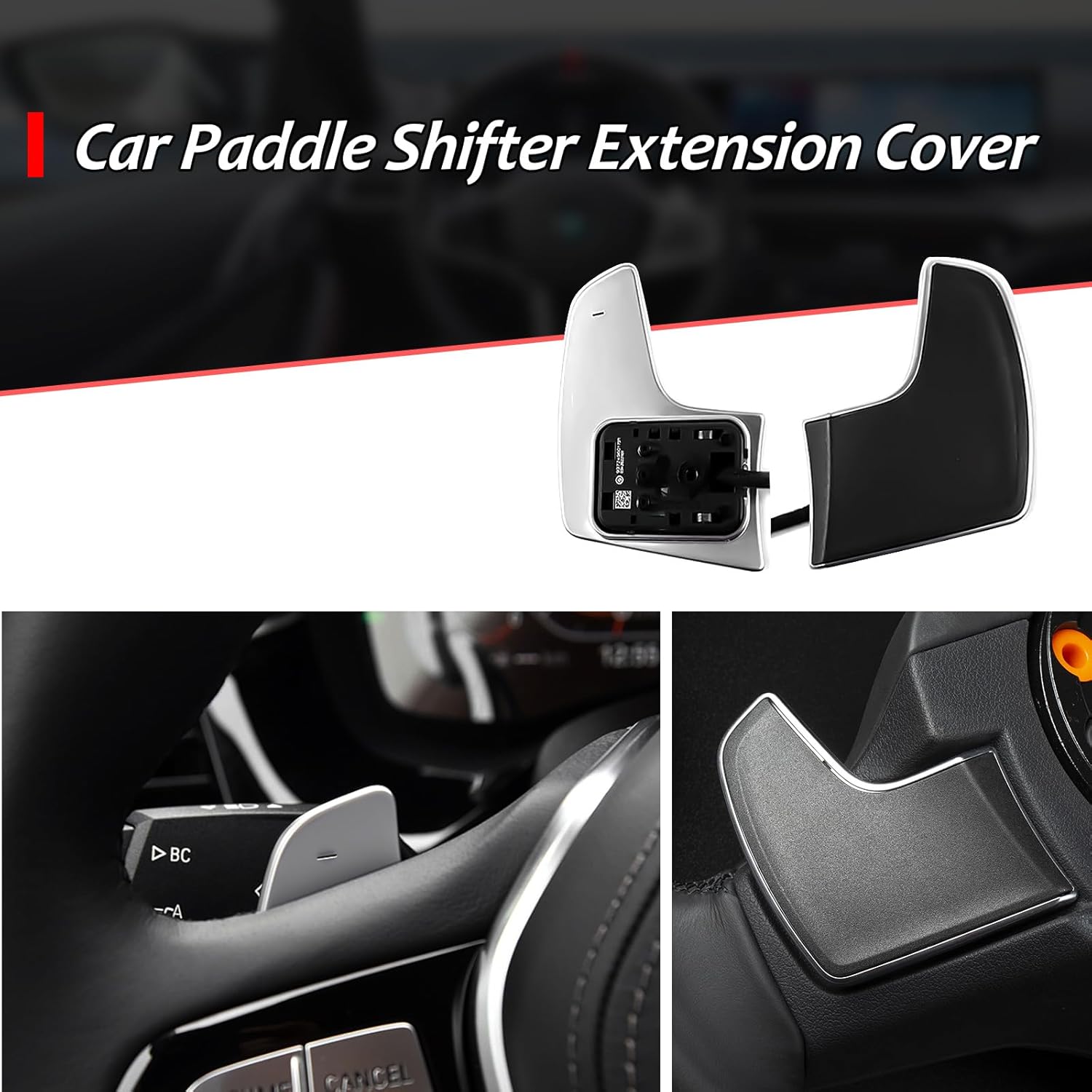 T-carbon Carbon Fiber Paddle Shifter Extension Fits for BMW 2 3 4 5 6GT 7 8 Series